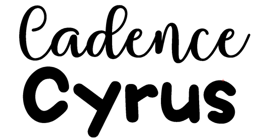 Stacked Name Sign