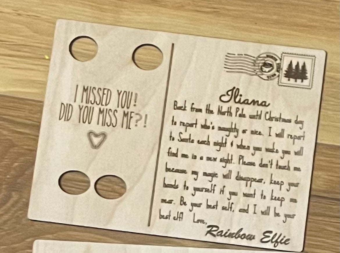 Elf Welcome Letter