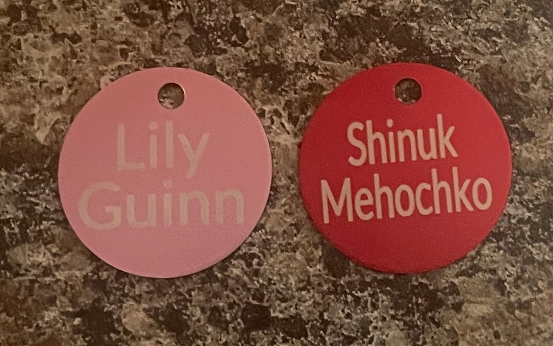 Engraved Pet Tag