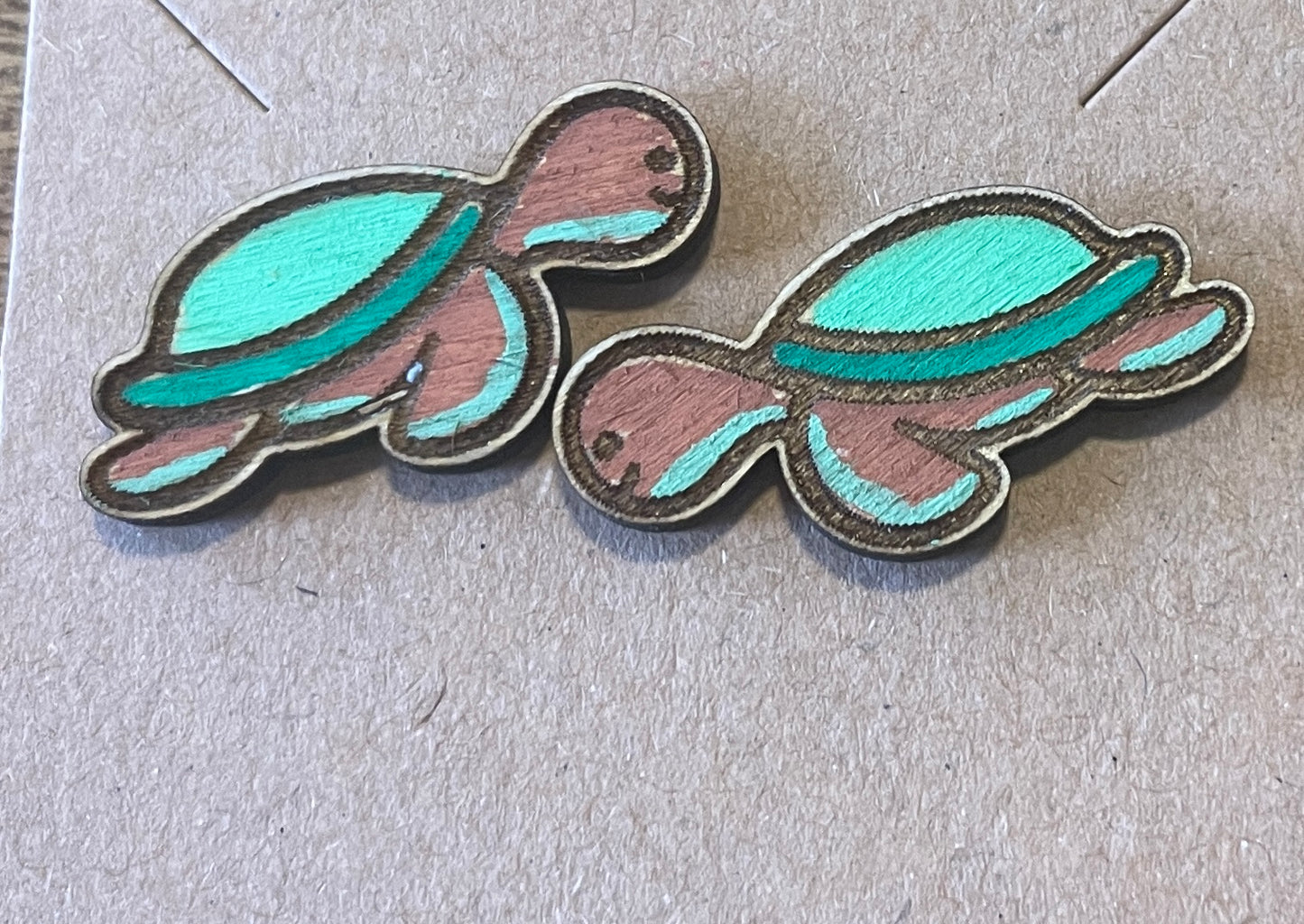 Turtle Stud Earrings