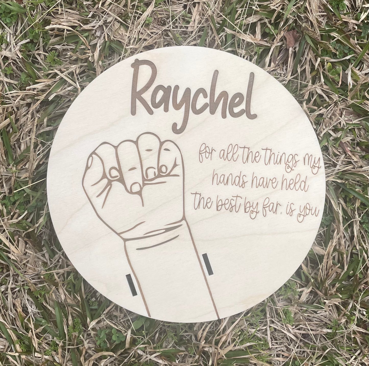 Hospital Bracelet Keepsake Sign