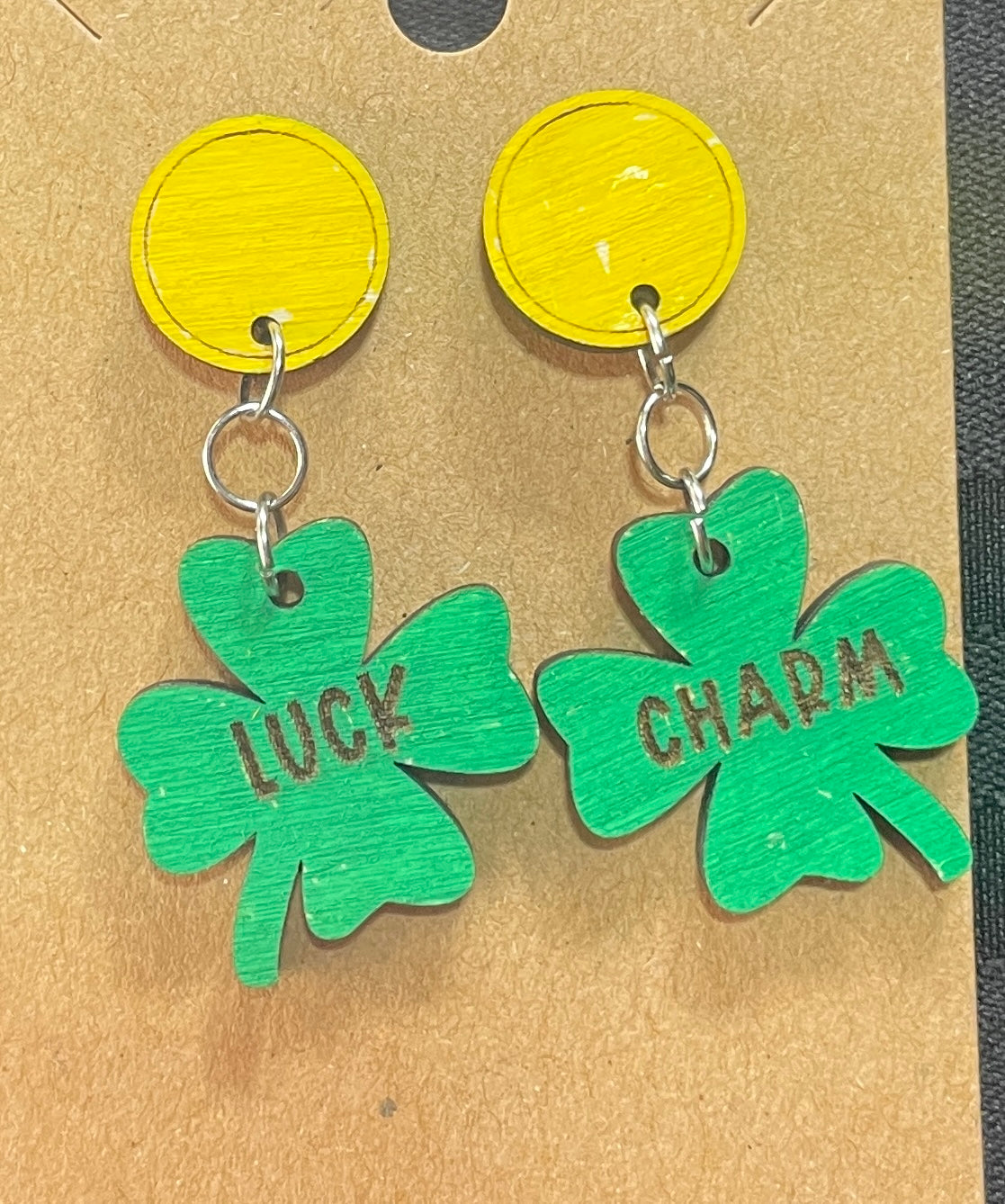 Luck Charm Dangle Stud