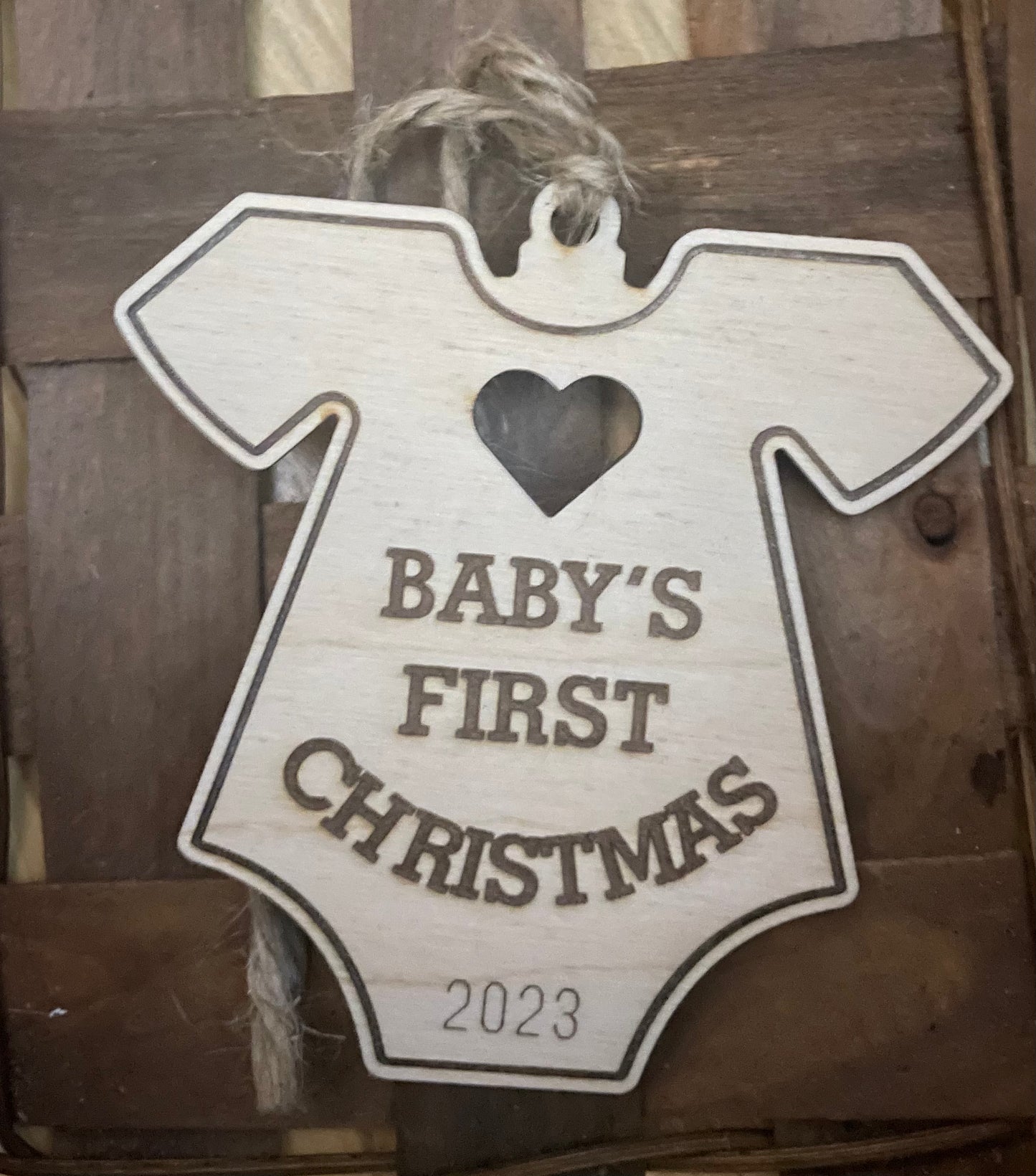 Baby’s First Christmas Ornament