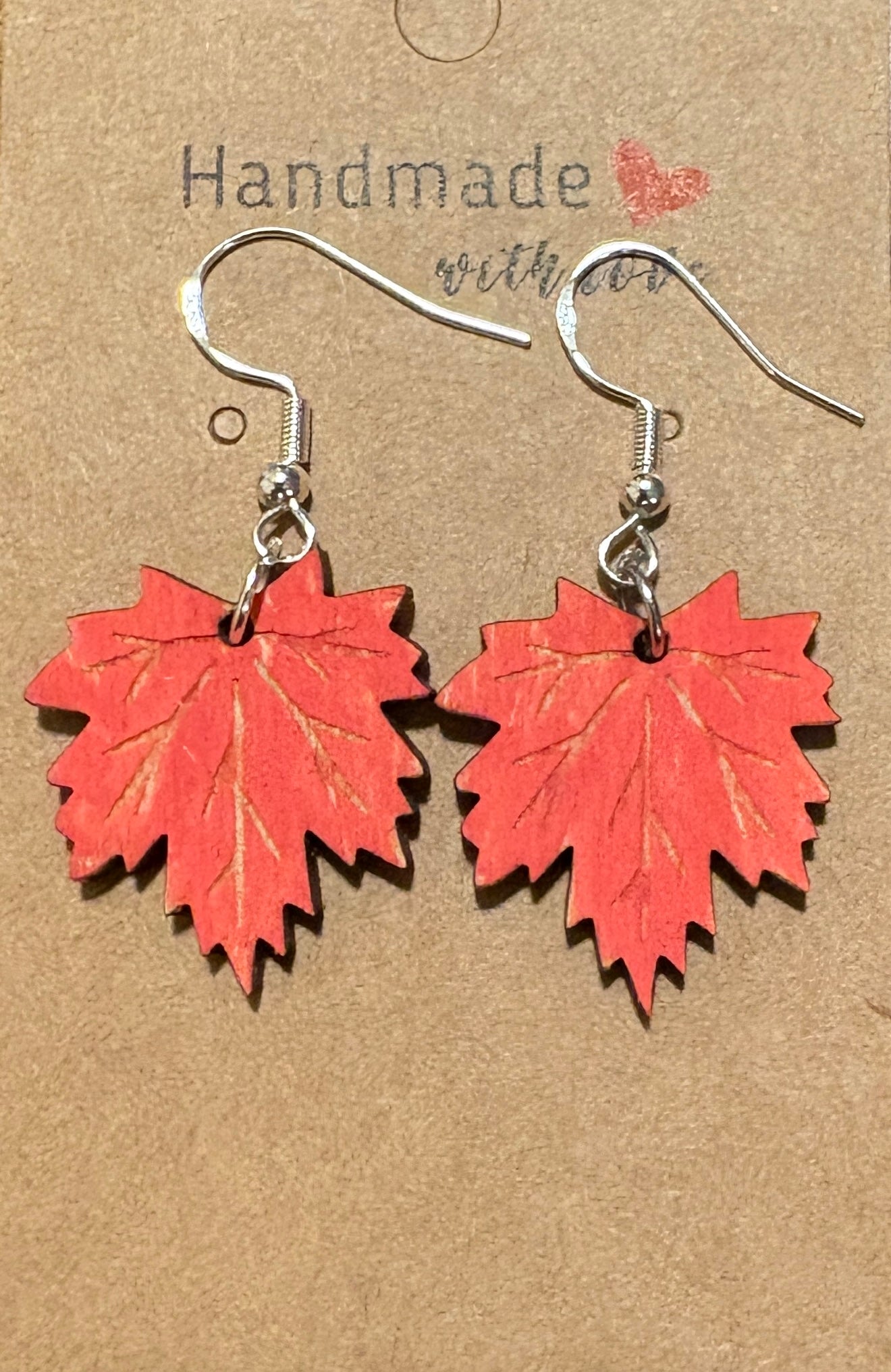 Leaf Dangle Earrings
