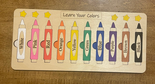 Learn Your Colors Puzzle