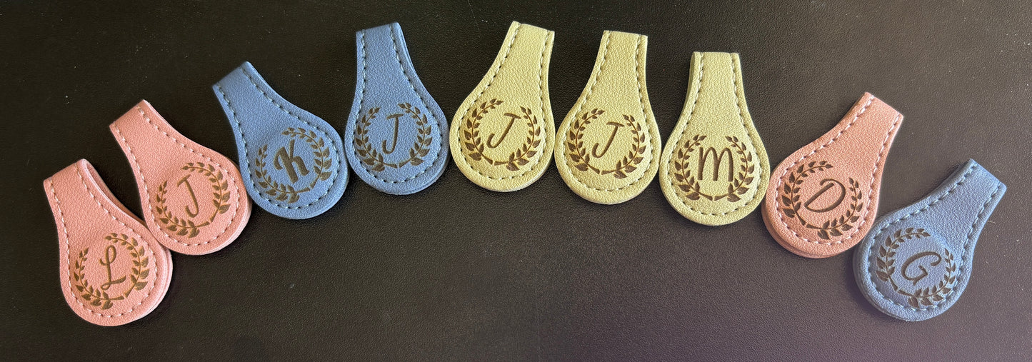Leather Magnetic Bookmark