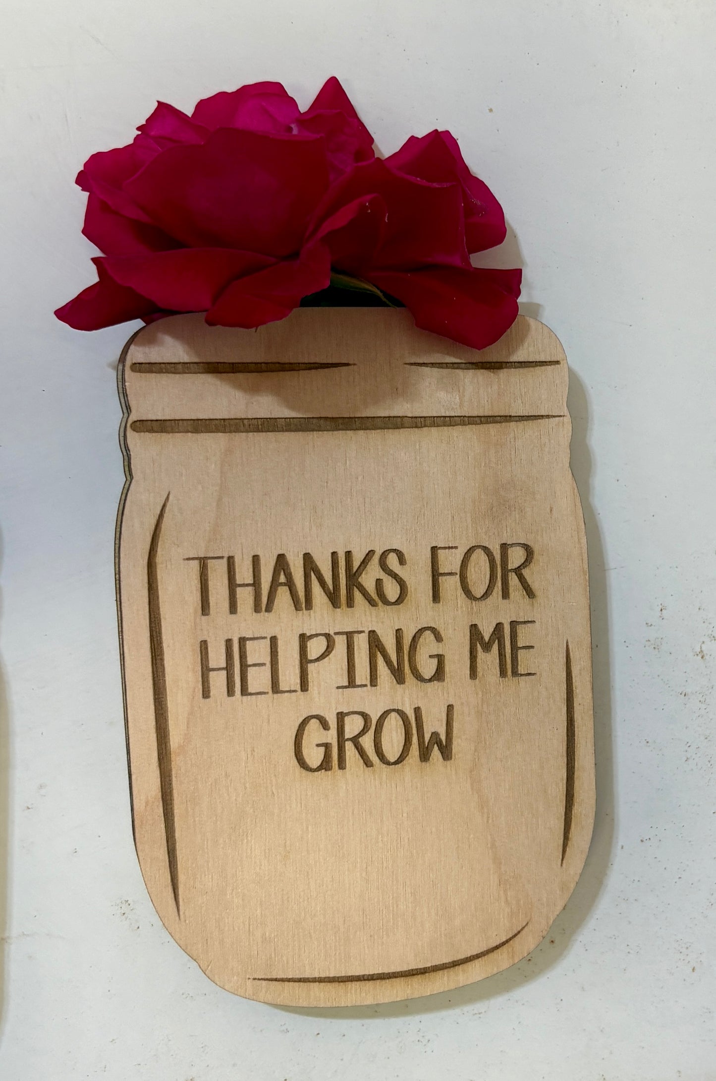 Custom Flower Holder Fridge Magnet