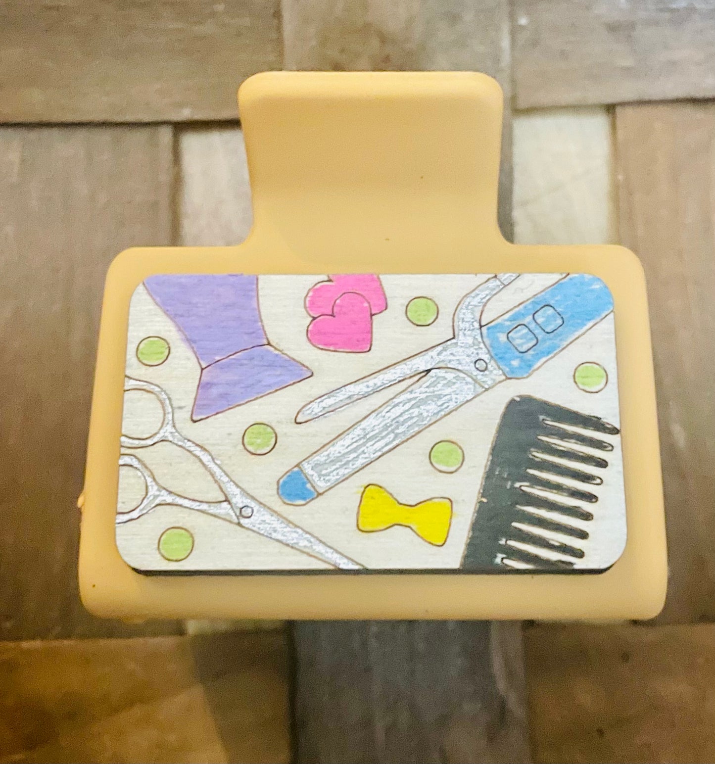 2” Hair Stylist Claw Clip