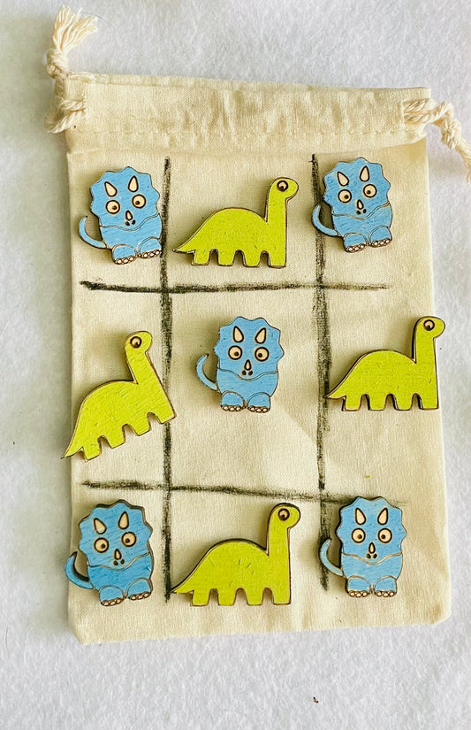 Dinosaur Tic Tac Toe Set