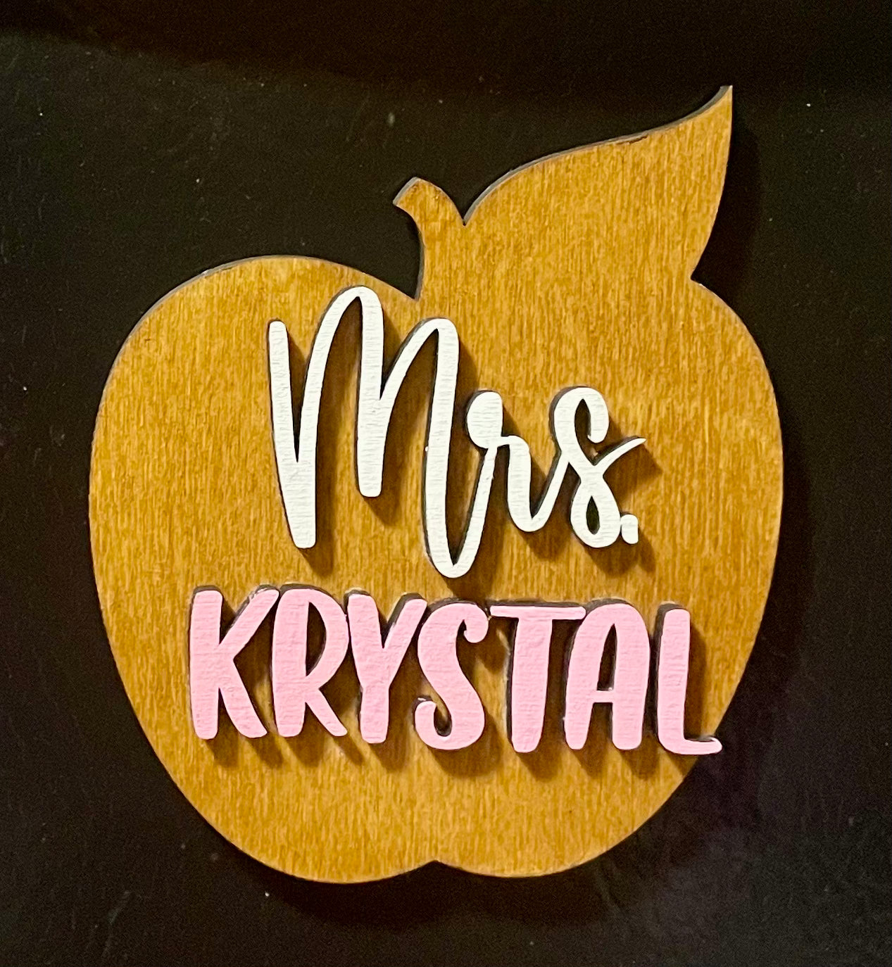 Teacher Apple Magnet