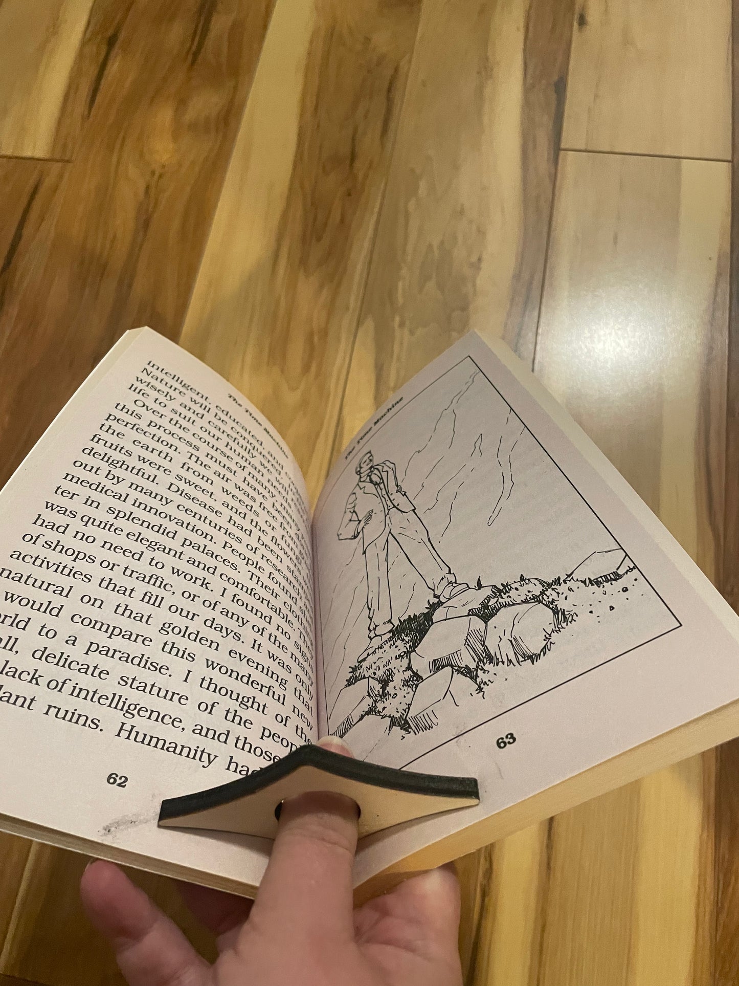 Thumb Book Page Holder
