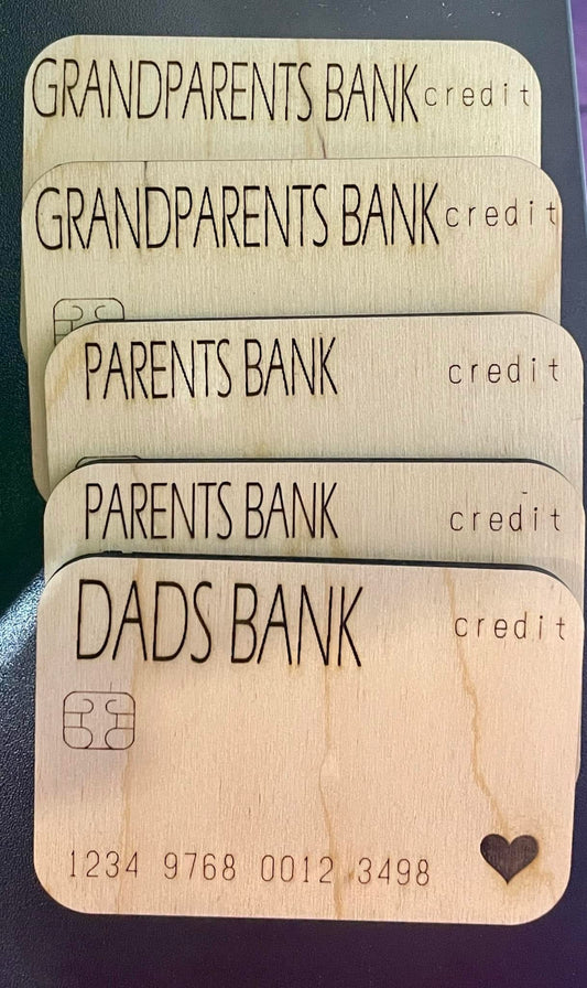 Kids Pretend Credit Card