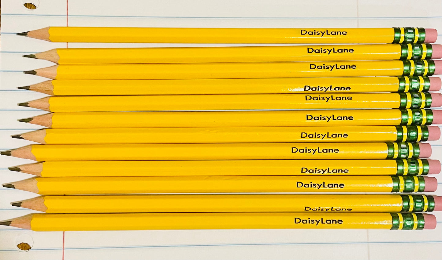Engraved Pencils