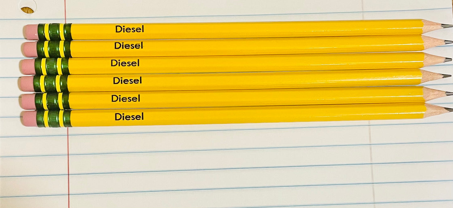 Engraved Pencils