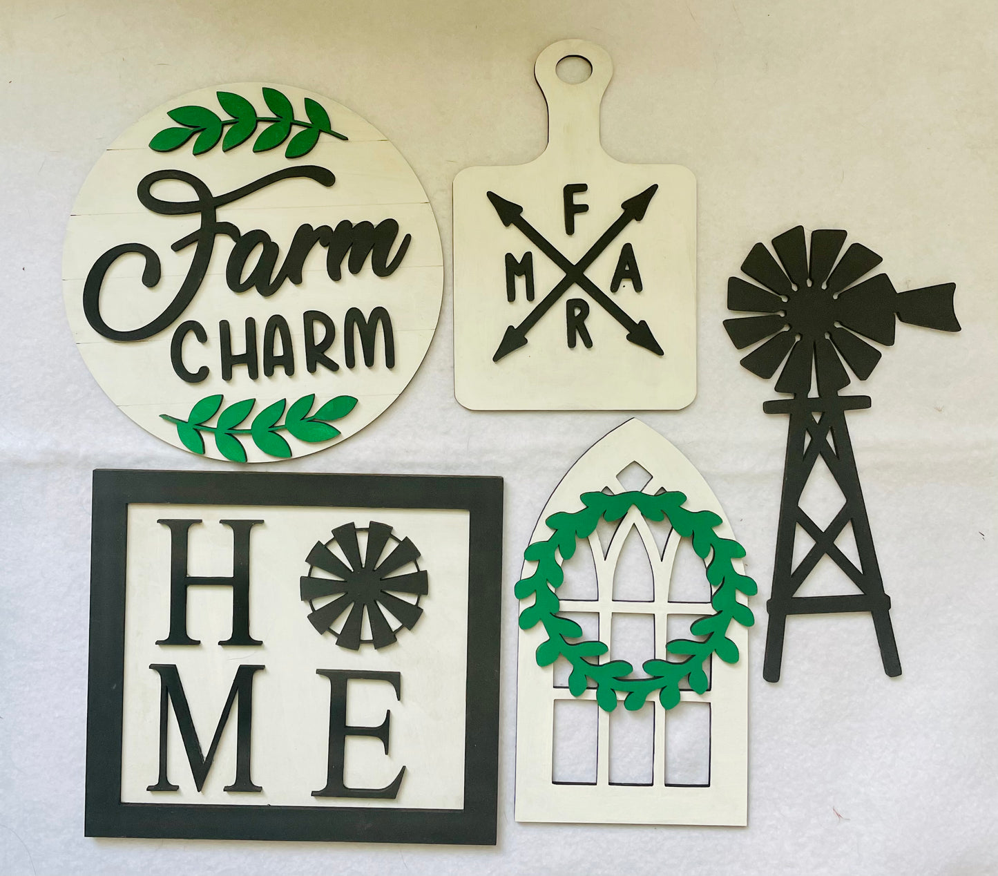 Farm Charm Tier Tray Set