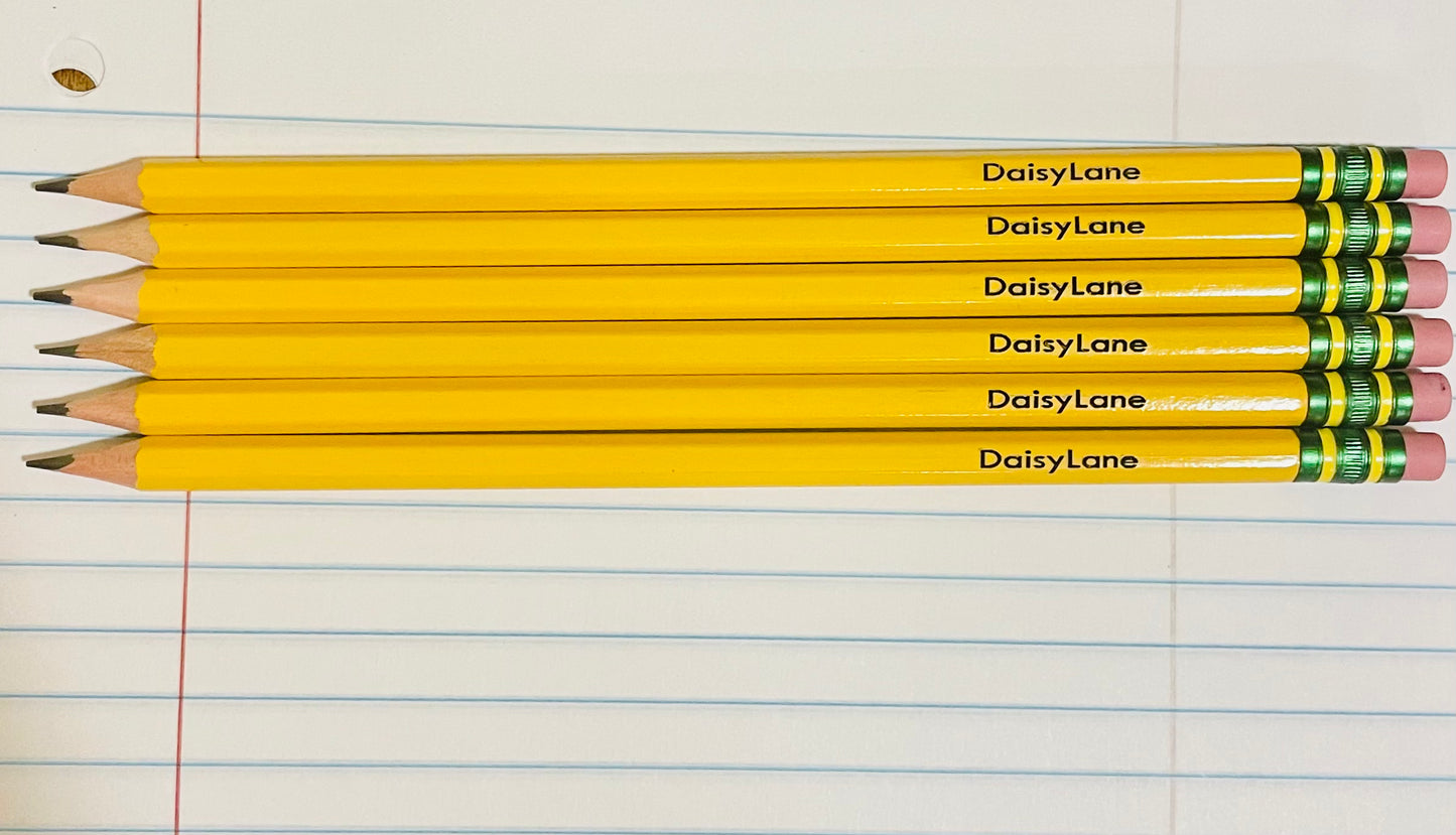 Engraved Pencils