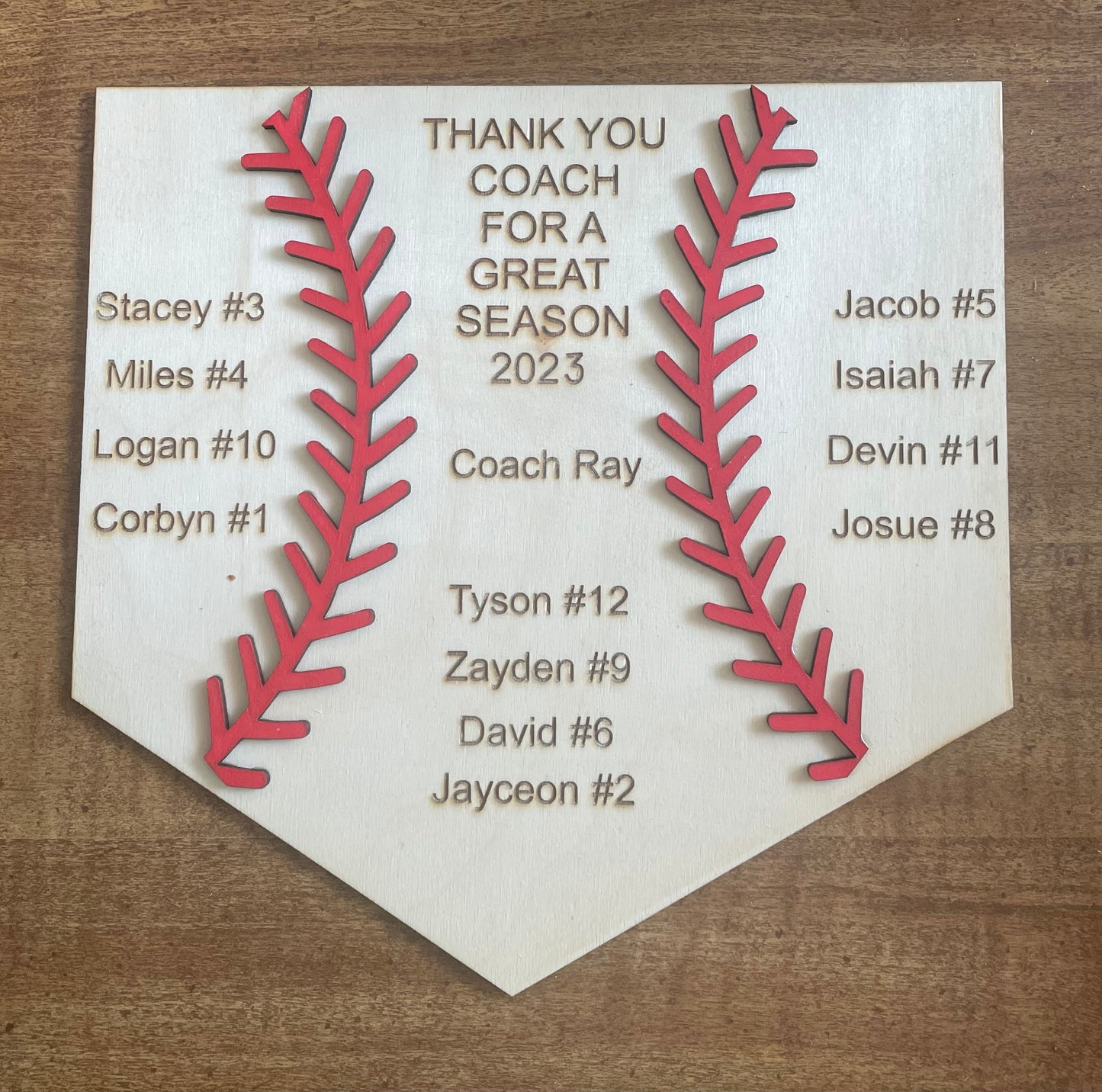 Baseball Coach Gift