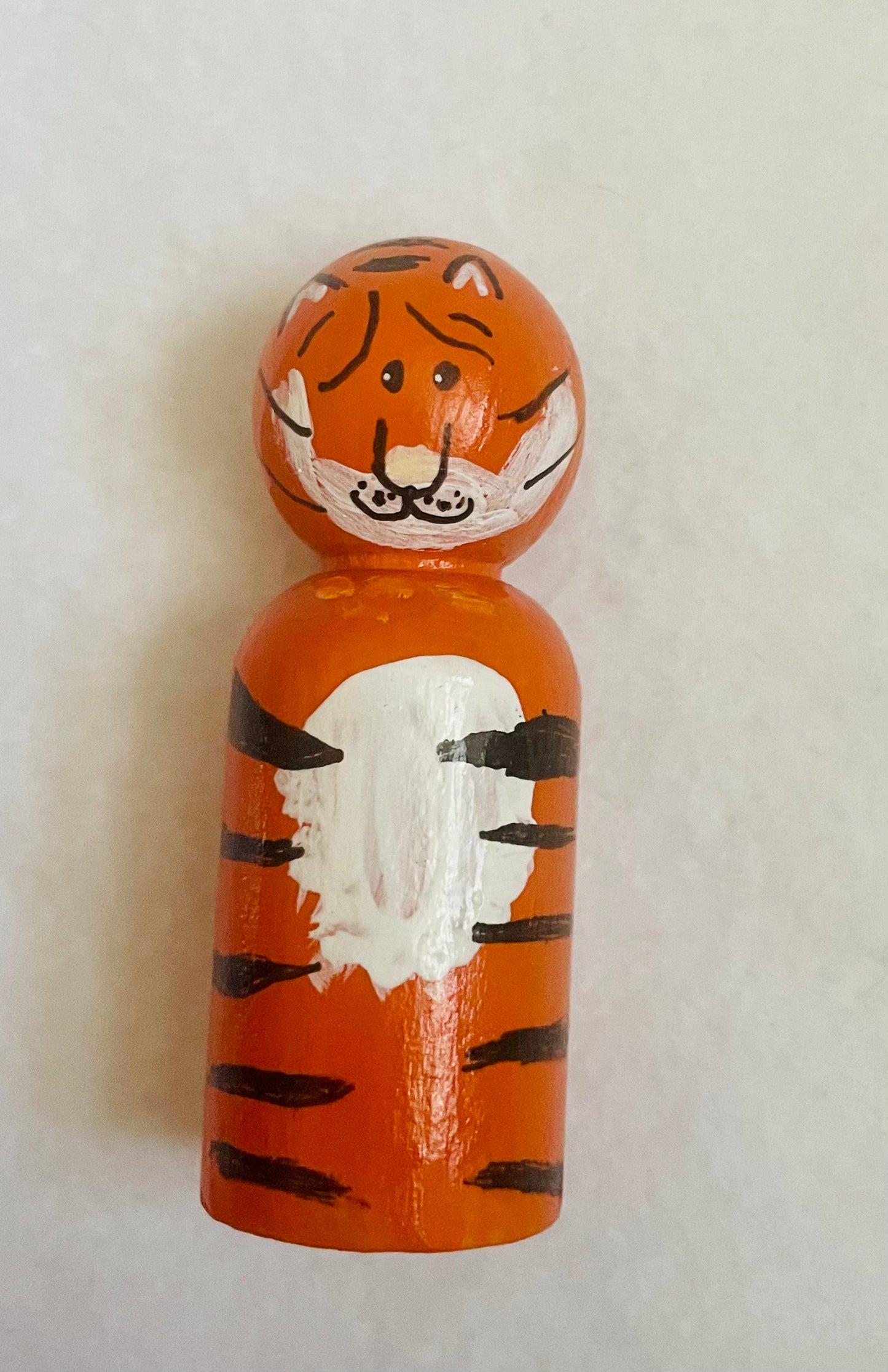 2.4” Tiger Peg Doll