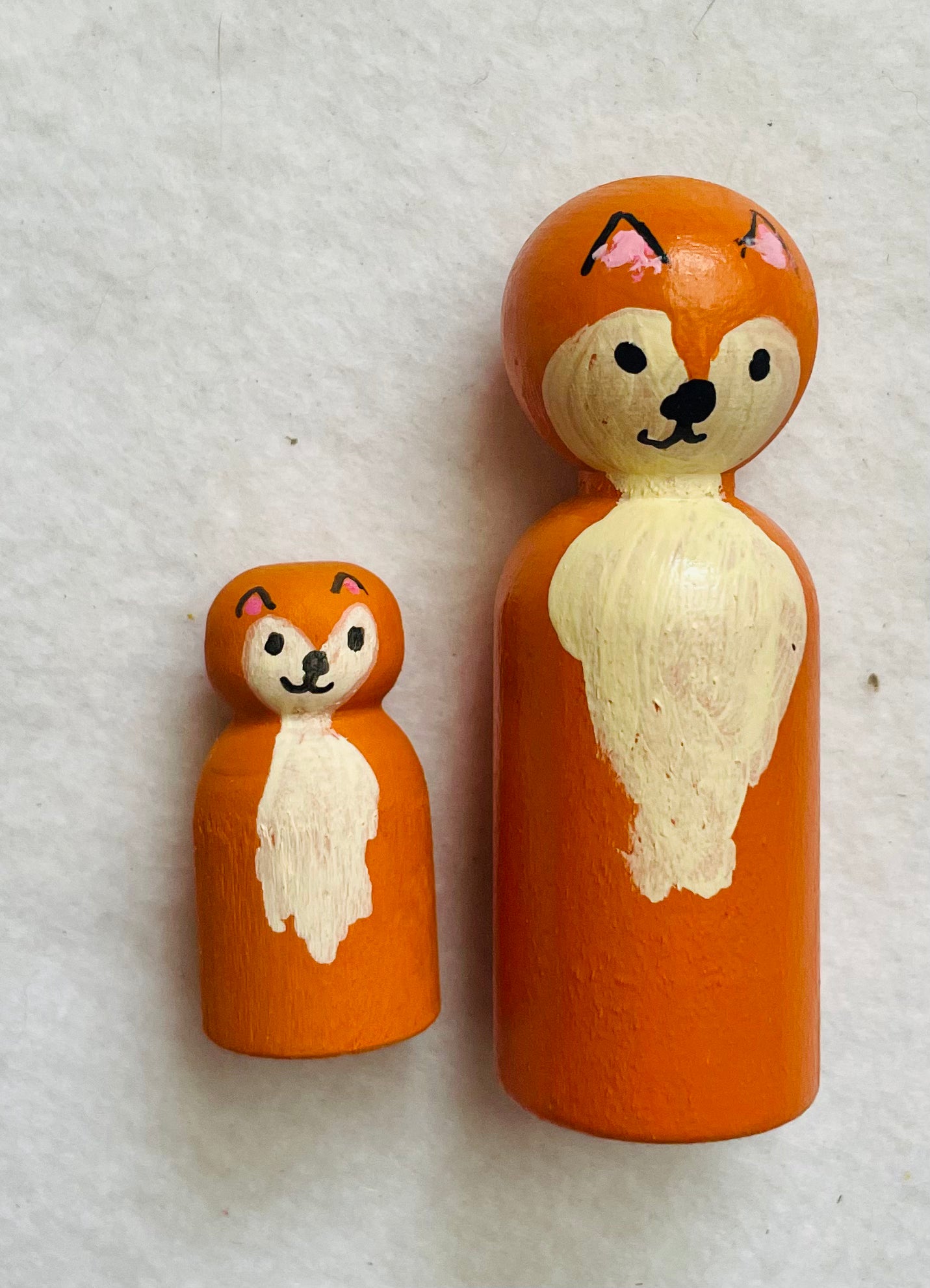 Fox Peg Set