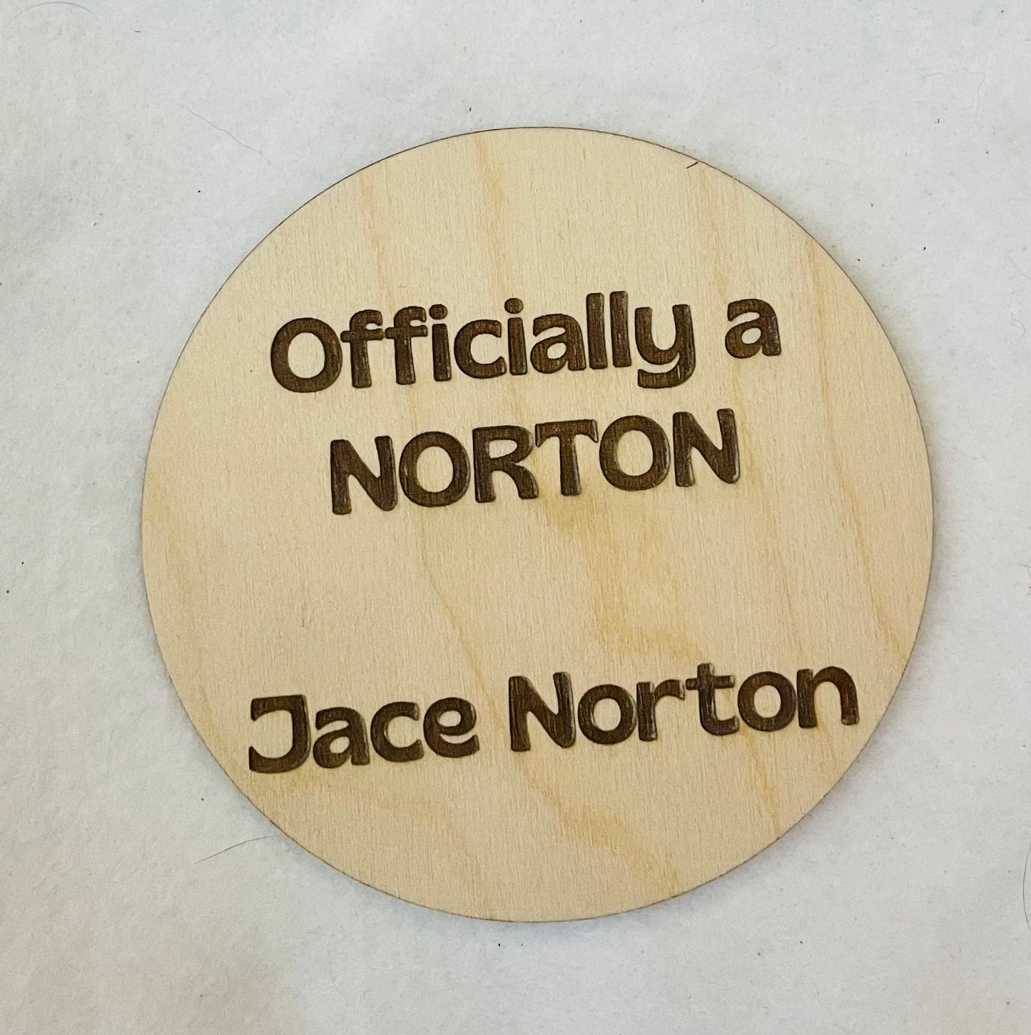 Adoption Wood Circle