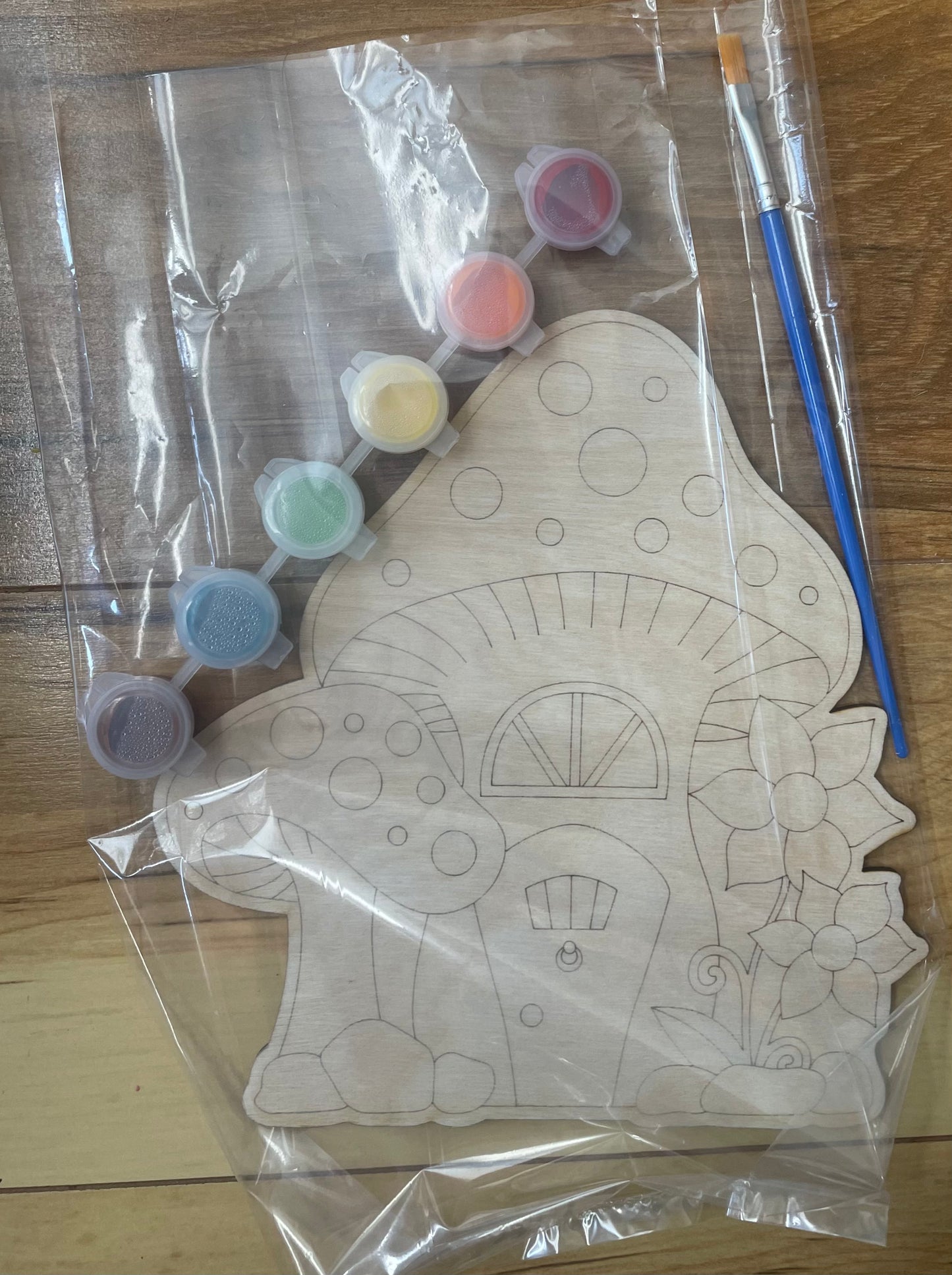DIY Mushroom Paint Kit