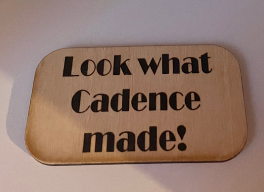 Look What I Made Magnet