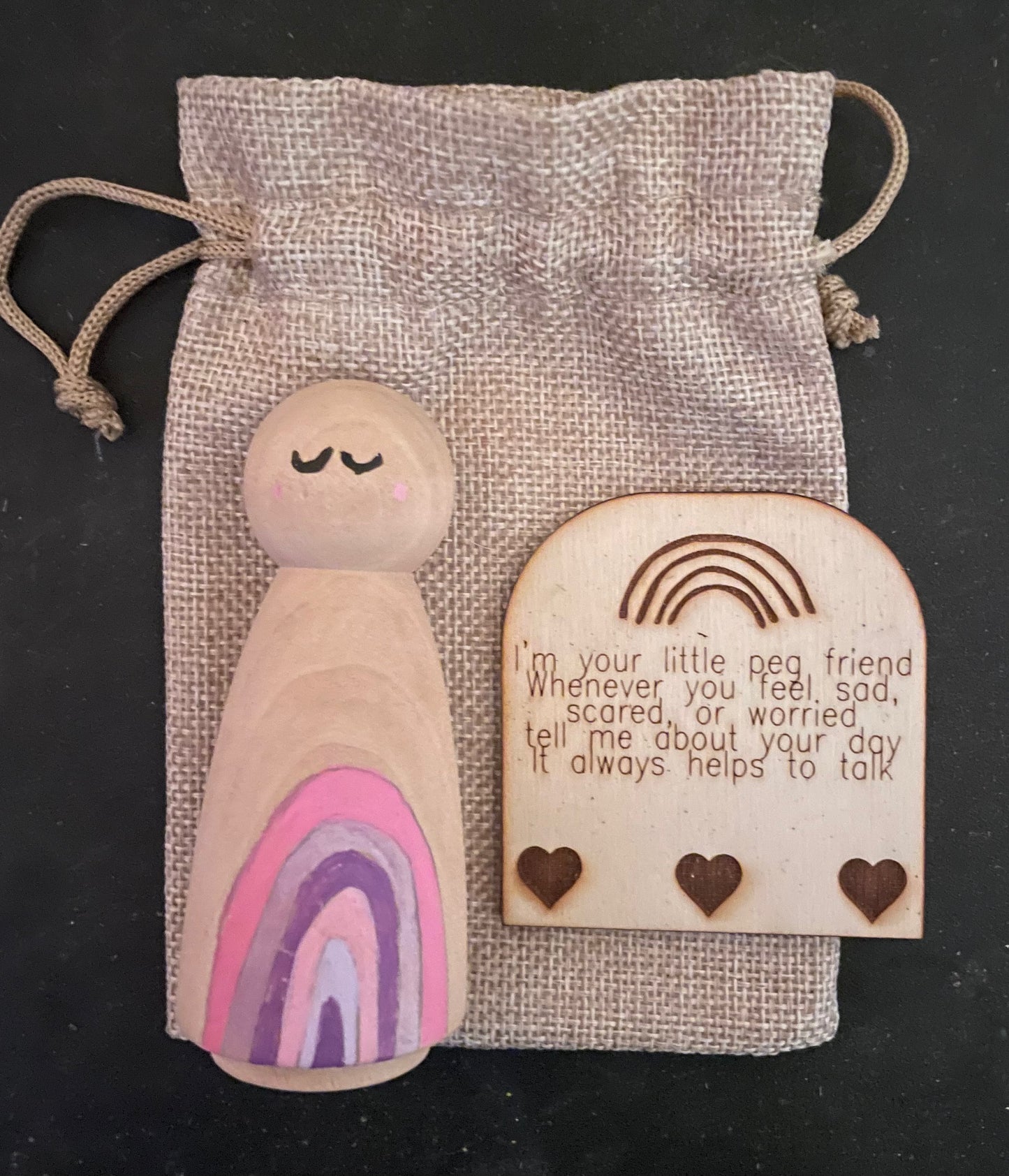 3.5” Little Peg Friends