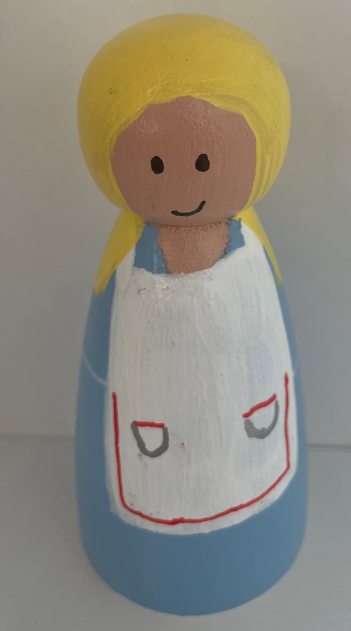 3.5” Alice Peg Doll