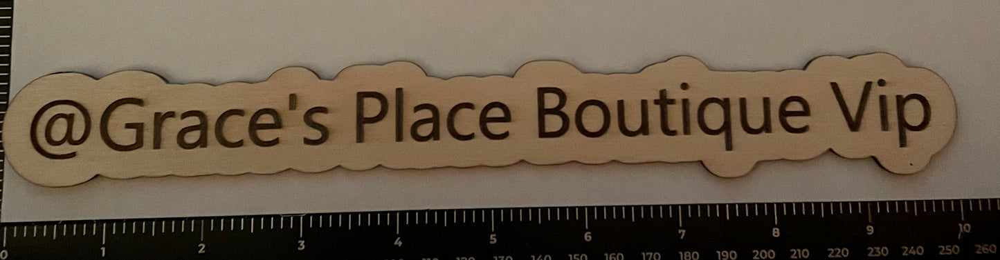 Business Name Tag