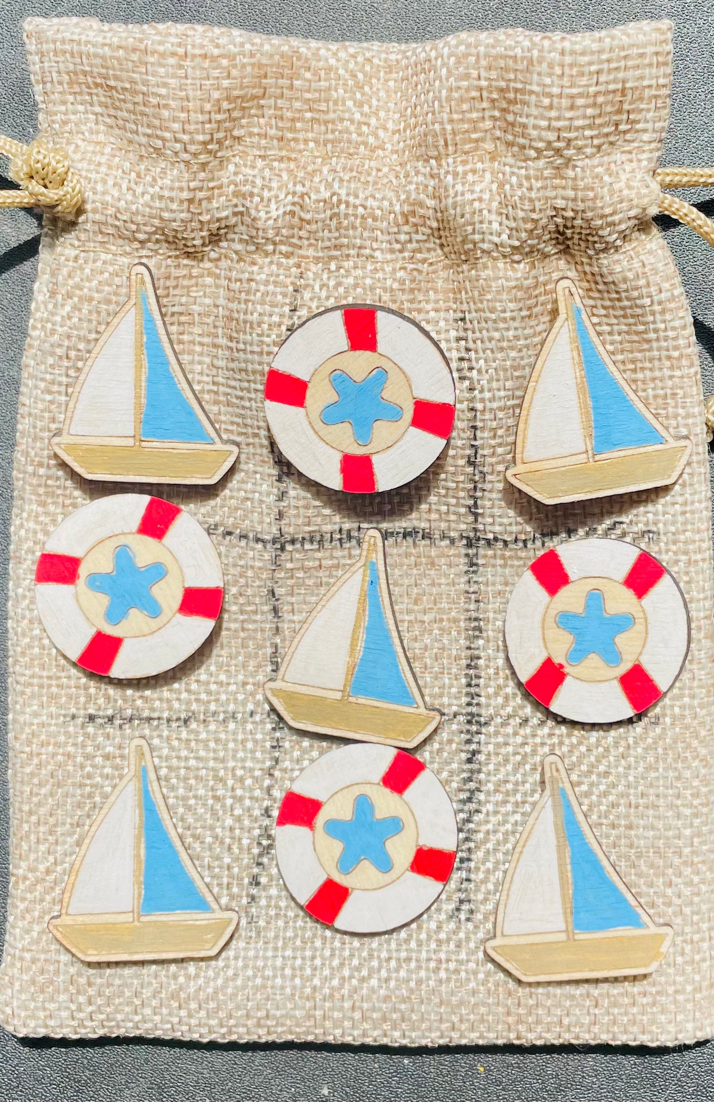 Boat Tic Tac Toe