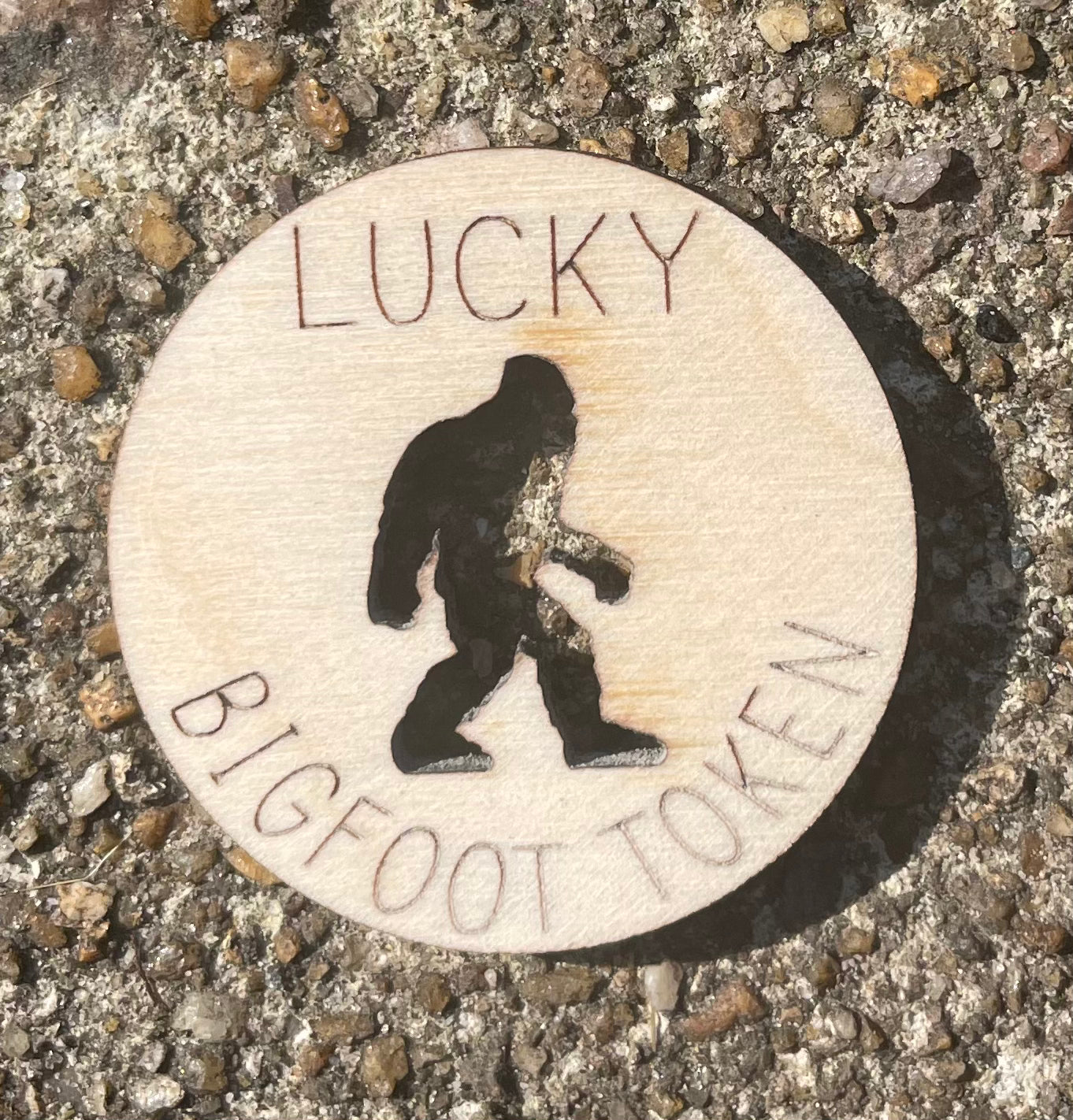 Bigfoot Lucky Coin