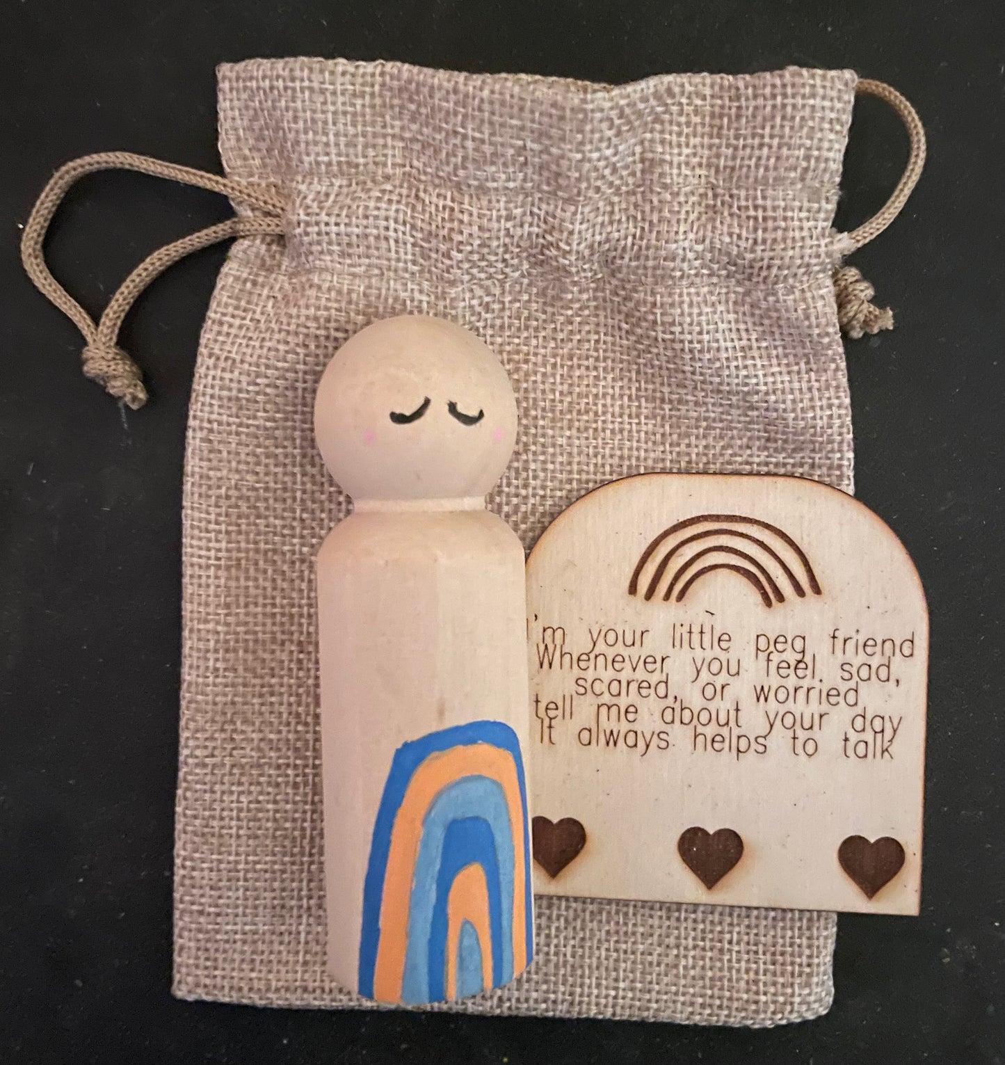 3.5” Little Peg Friends