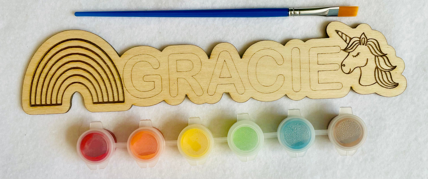 Personalized Name Sign DIY Kit