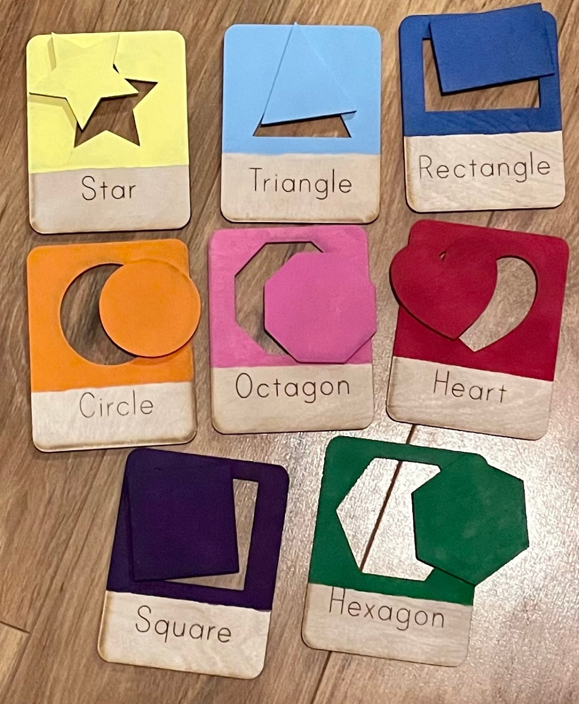 Shape Flash Cards