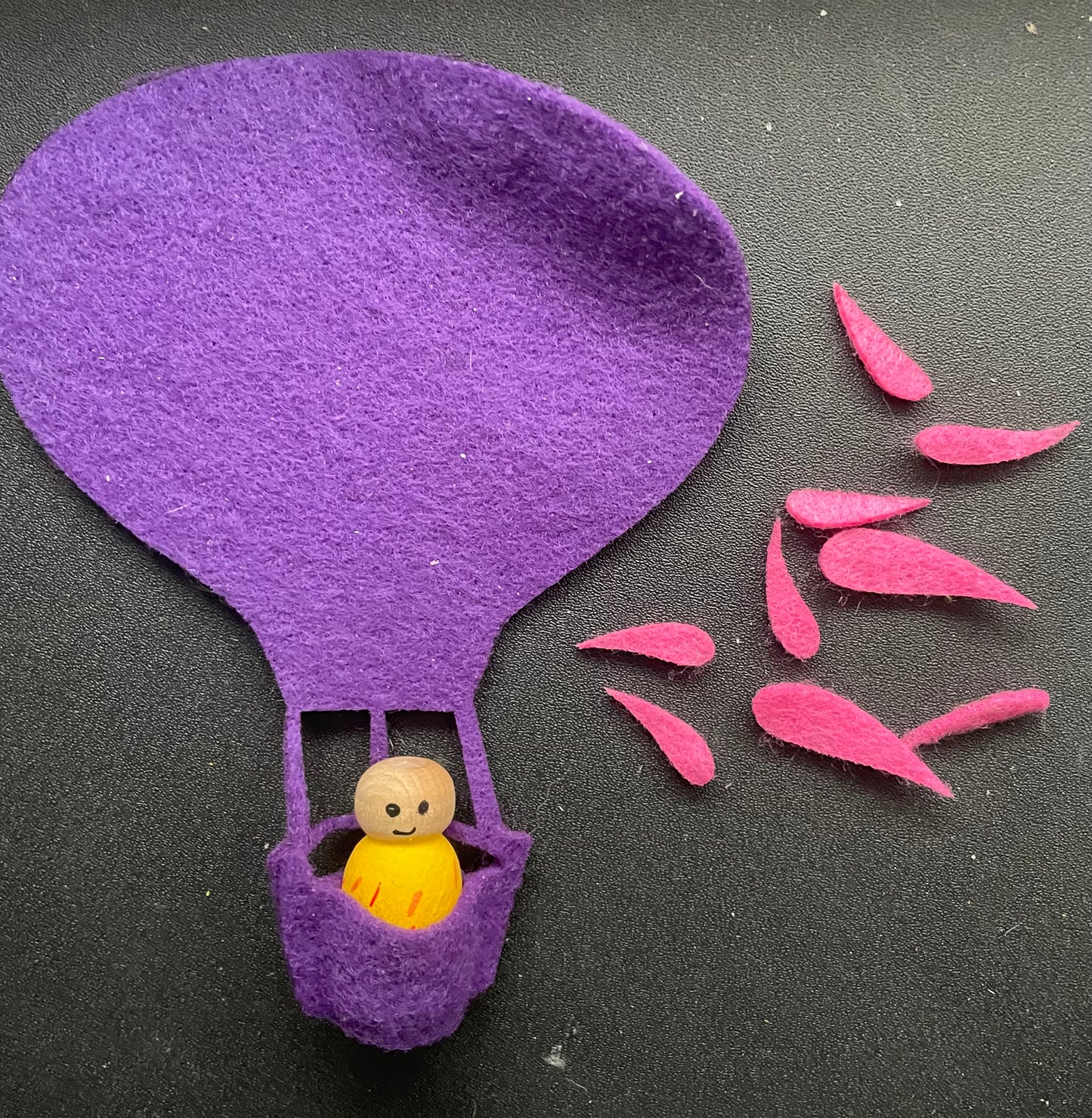 Felt Hot Air Balloon Set