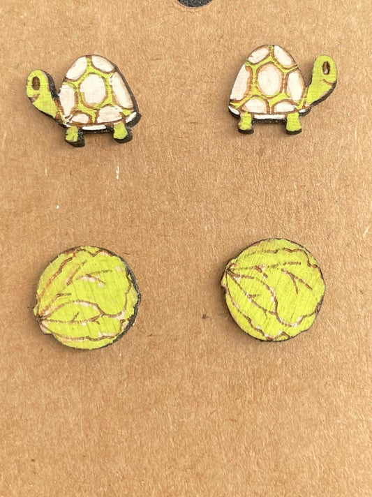 Turtle Stud Set