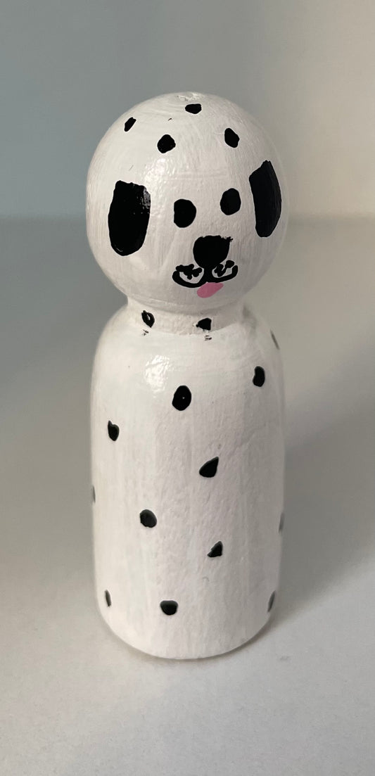 2.4” Dog Peg Doll