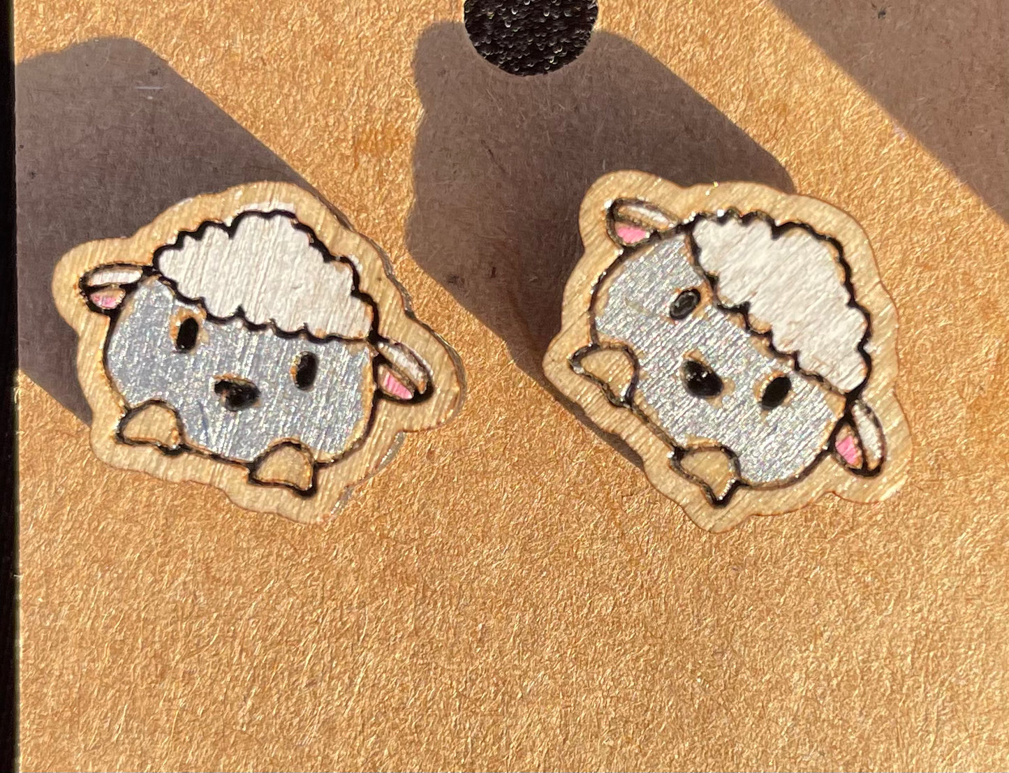 Sheep Stud Earrings