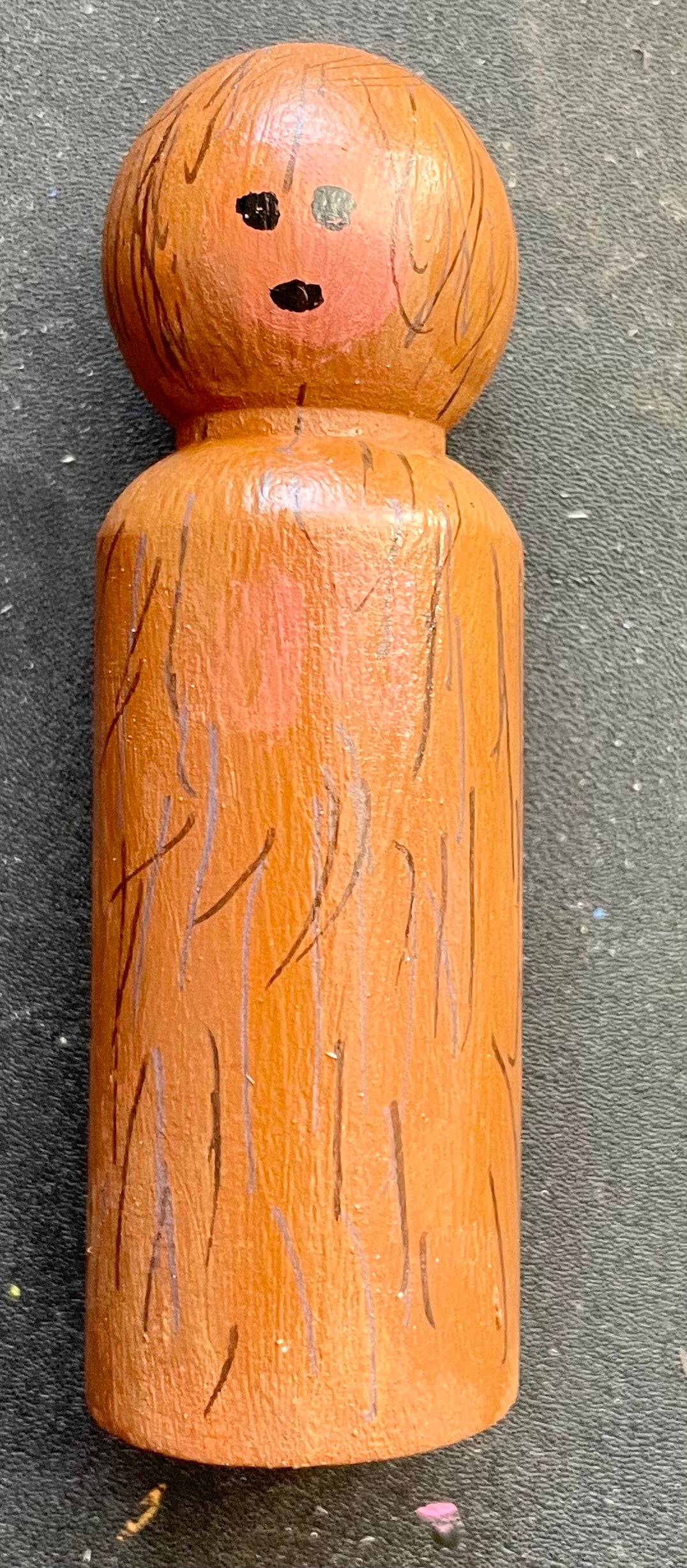 3.5” Bigfoot Peg Doll
