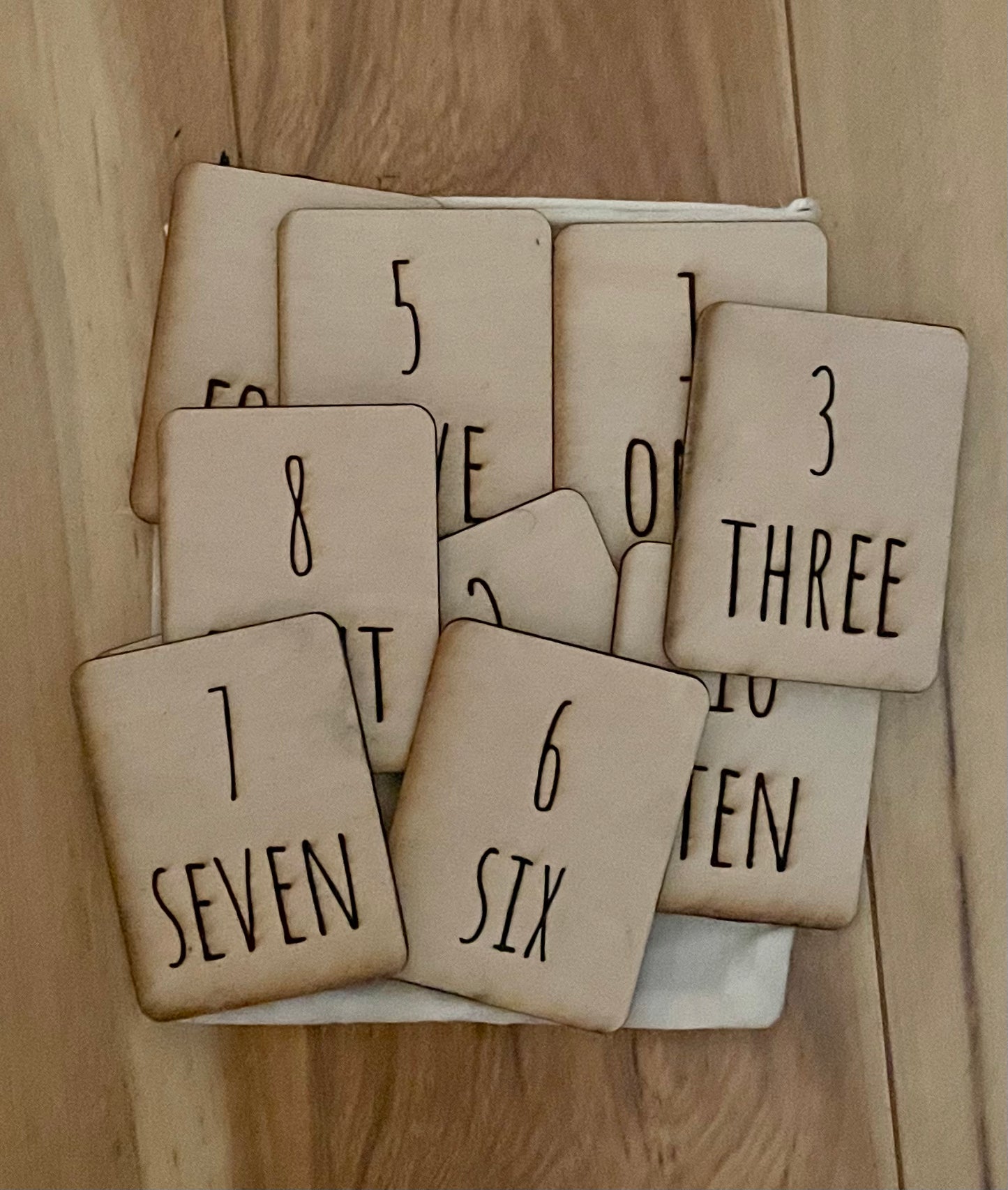 Number Flash Cards