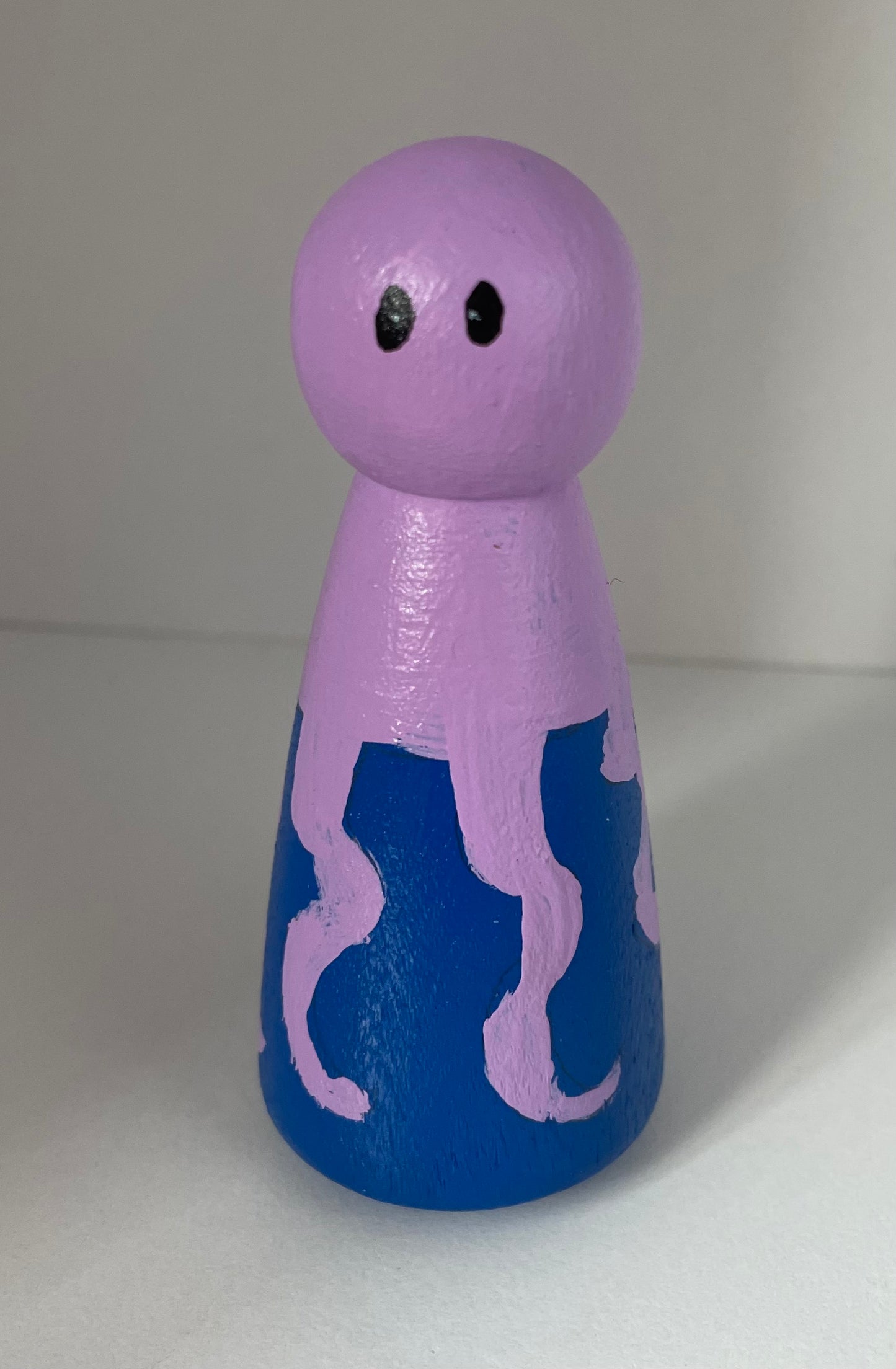 3.5” Octopus Peg Doll