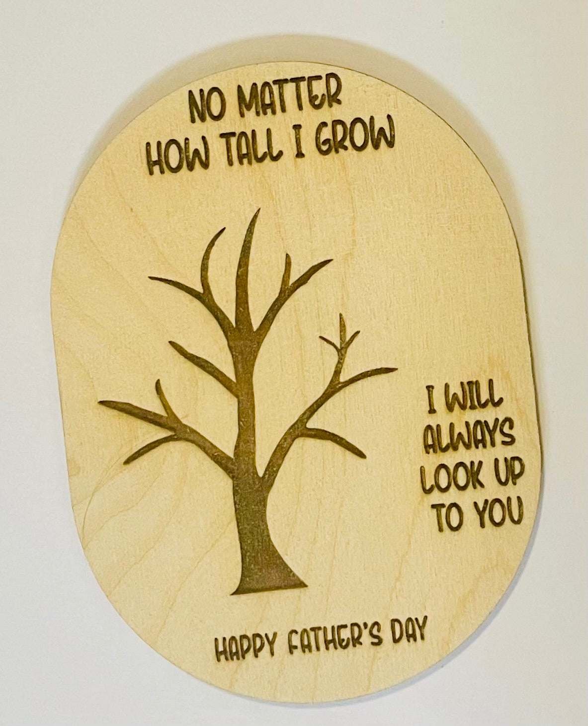 Father’s Day Tree Fingerprint Magnet