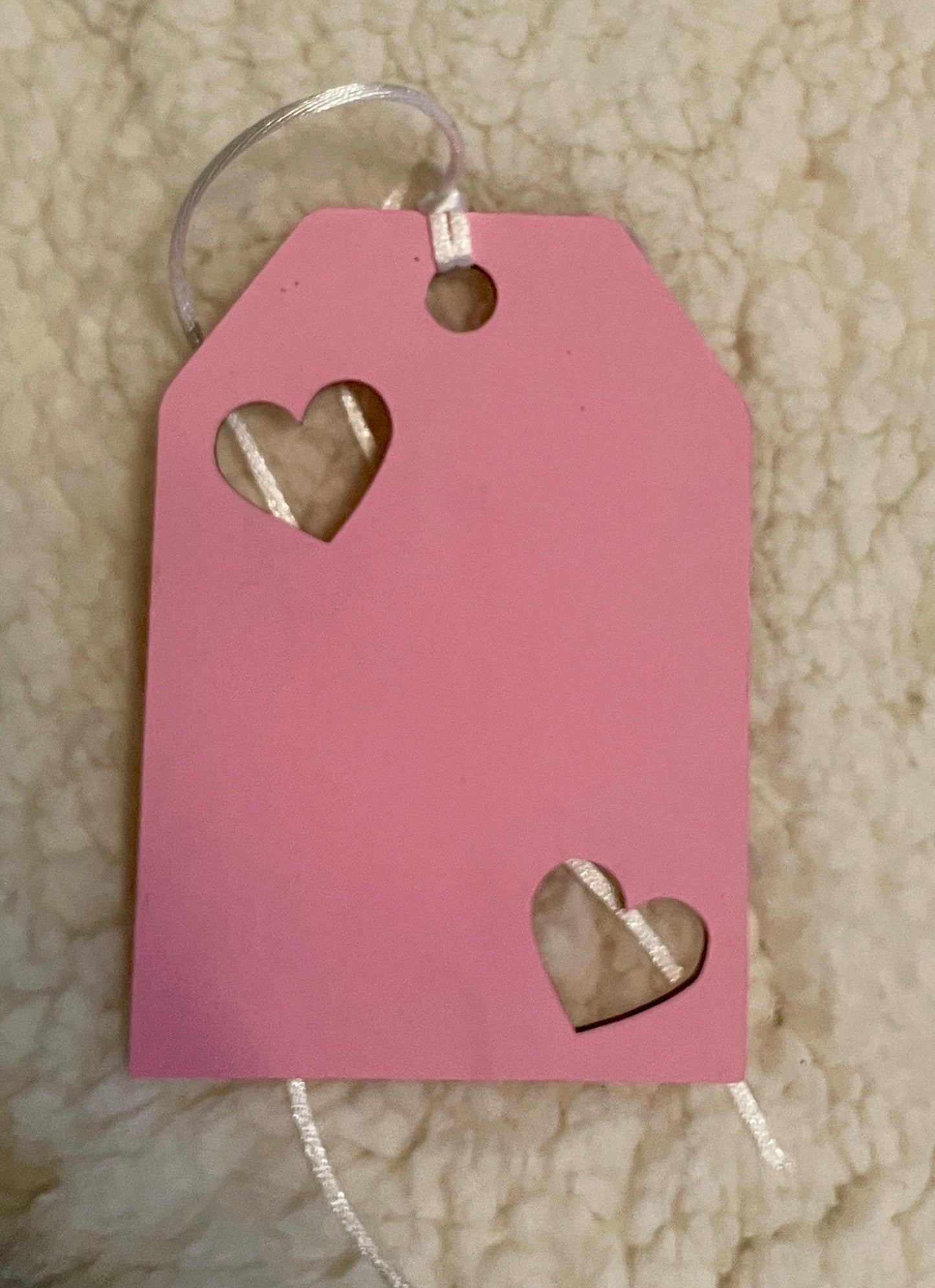 Valentine Heart Tag Bag Tag