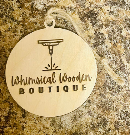 Business Logo Ornament