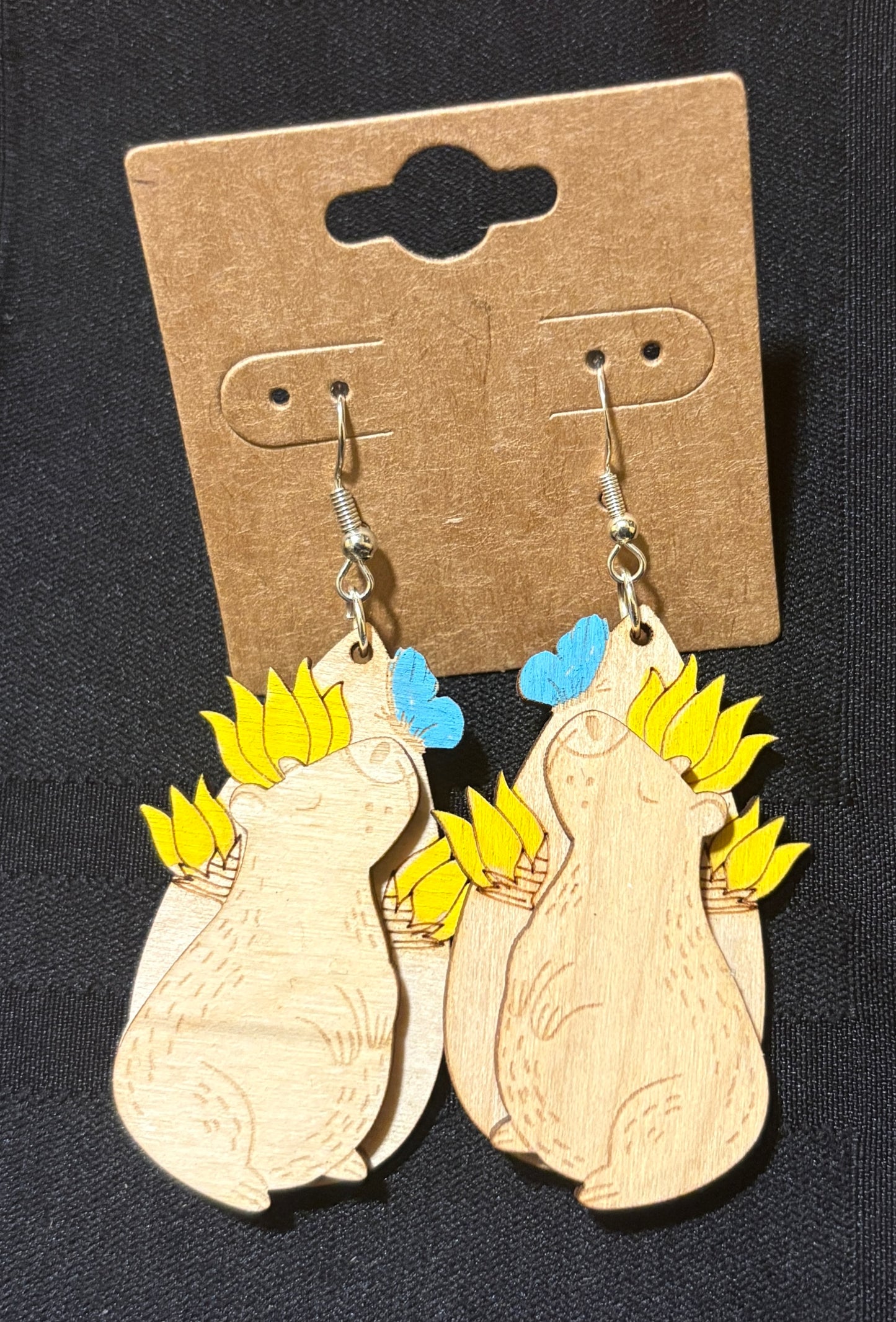 Capybara Dangle Earrings