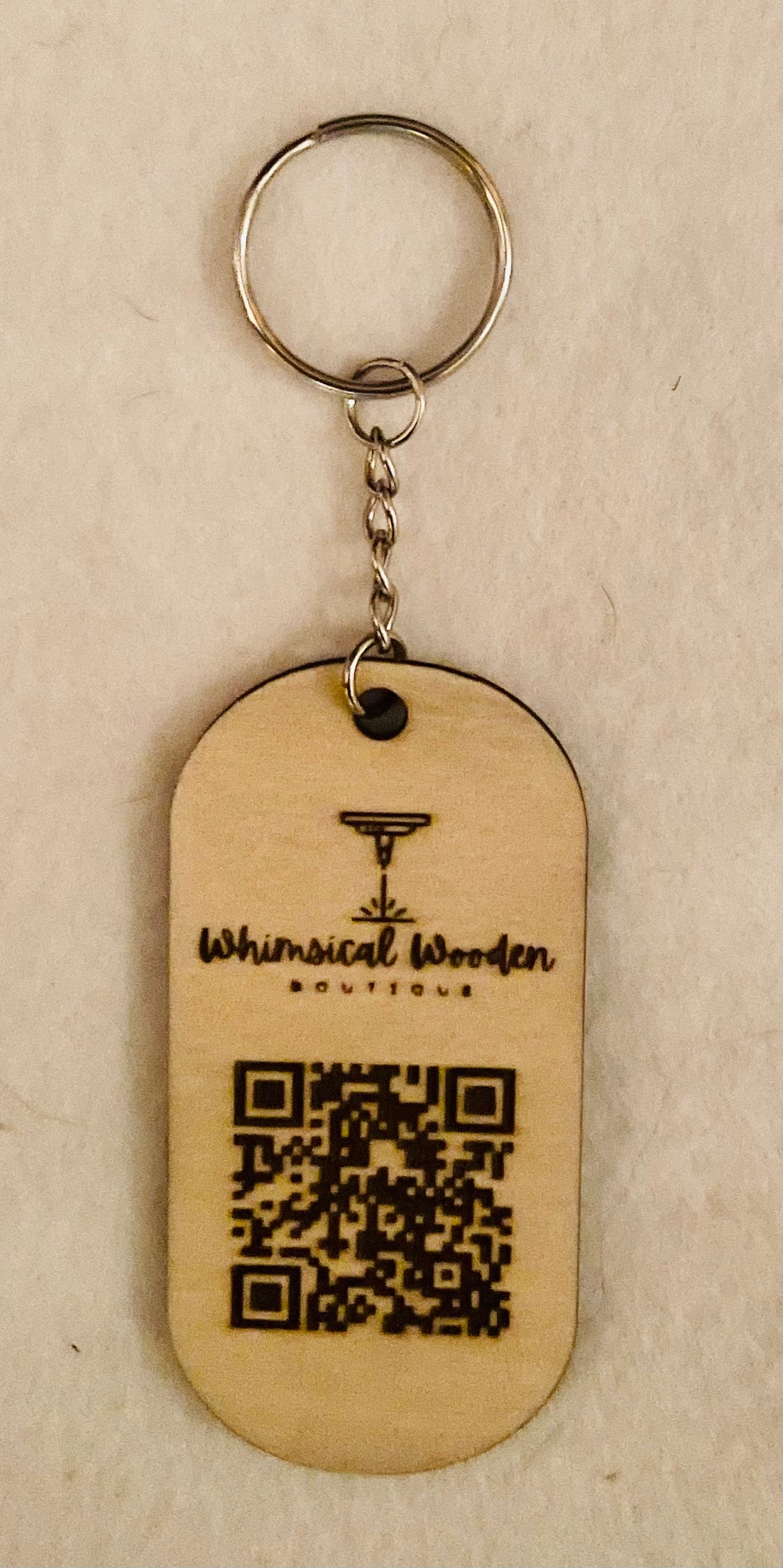 QR Keychain