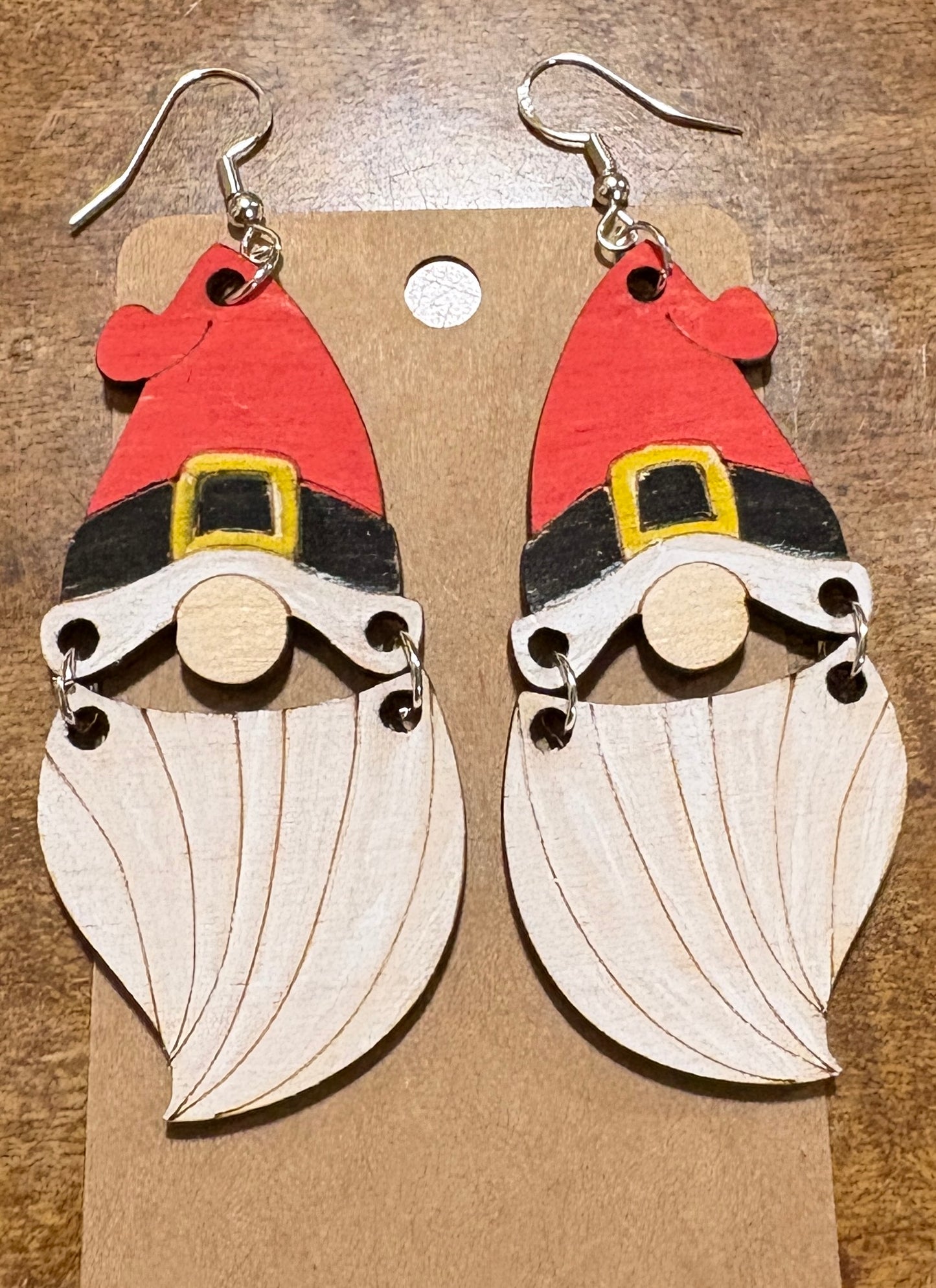 Christmas Gnome Dangle Earrings