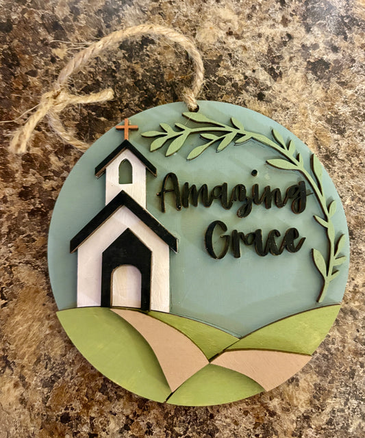 Amazing Grace Ornament