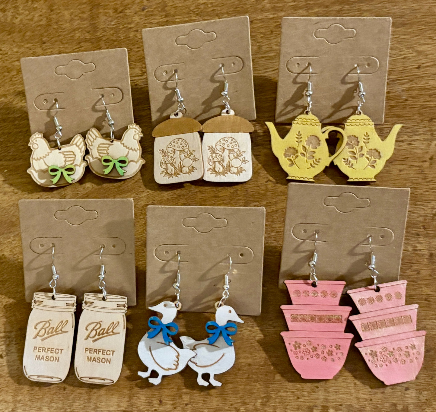 Vintage Thrifting Dangle Earrings