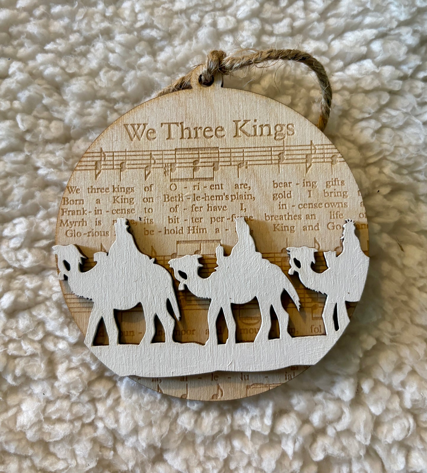Nativity Song Ornament
